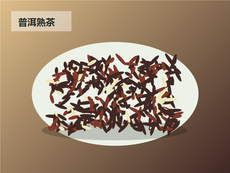 云南普洱熟茶散料